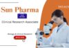 Clinical Research Associate Job at Sun Pharma. Biology & Clinical Research Candidates, Apply Now. Clinical Trials & Research Job.