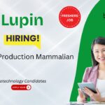Biotechnology Jobs For Freshers at Lupin. Apply Now For Officer – Production Mammalian Role. Job in Pune, Maharashtra.