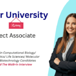 Project Associate Jobs at Tezpur University. Bioinformatics & Life Sciences Candidates, Attend The Walk-in Interview.
