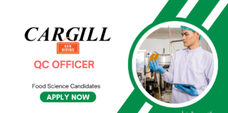 QC Jobs: Cargill is Hiring QC Officer | Food Science Candidates Can Apply Now | Cargill Career | Food Tech Jobs