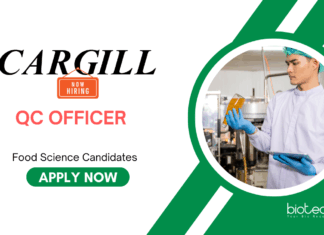QC Jobs at Cargill – Food Science Candidates Apply Now QC Jobs: Cargill is Hiring QC Officer | Food Science Candidates Can Apply Now | Cargill Career | Food Tech Jobs