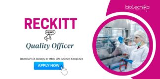 Biology Jobs at Reckitt – Life Science Graduates Apply Now Life Science Jobs: Reckitt Hiring a Quality Officer | Bachelor's in Biology/ Life Sciences Can Apply Now for Reckitt Career | Biology Jobs