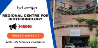 RCB Recruitment 2025: Apply for Project Associate-II Position in Biotechnology