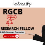 RGCB recruitment 2025 for JRF position – biotech jobs for life science students