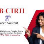 Project Assistant Job at CSB-CTRTI Ranchi. Life Sciences & Agricultural Biotechnology Candidates, Attend The Walk-in Interview.