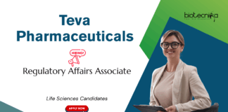 Regulatory Affairs Job at Teva Pharmaceuticals. Apply Now For Regulatory Affairs Associate Role, in Navi Mumbai.