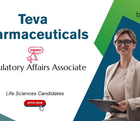 Regulatory Affairs Job at Teva Pharmaceuticals. Apply Now For Regulatory Affairs Associate Role, in Navi Mumbai.
