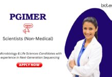 Research Jobs at PGIMER Chandigarh. Apply Now For Scientists (Non-Medical) Positions. Research Jobs in Microbiology.