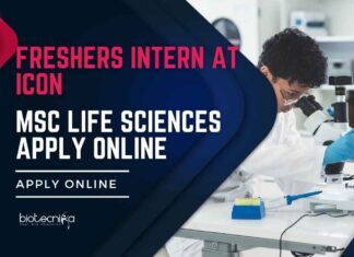 MSc Life Sciences Internship at ICON