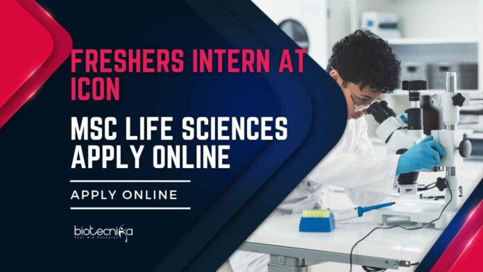 MSc Life Sciences Internship at ICON