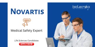 Clinical Research Jobs at Novartis. Medical Safety Expert Role. Life Sciences Candidates, Apply Now. Career in Hyderabad