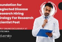 PhD Virology Jobs at FNDR - Apply on Biotecnika For Research Scientist Post