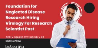 PhD Virology Jobs at FNDR - Apply on Biotecnika For Research Scientist Post