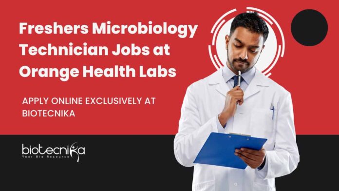 Freshers Microbiology Job Vacancies
