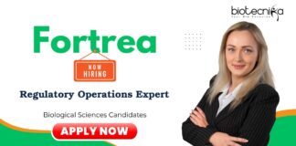 Life Science Jobs: Fortrea is Hiring a Regulatory Operations Expert | Apply Now for Biological Sciences Jobs | Fortrea Career