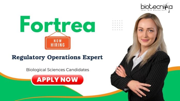 Regulatory Operations Expert Life Science Jobs: Fortrea is Hiring a Regulatory Operations Expert | Apply Now for Biological Sciences Jobs | Fortrea Career