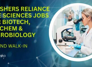 Freshers Biotechnology Jobs, Freshers Microbiology Jobs, Freshers Biochemistry Jobs at Reliance