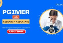 Research Associate Jobs: PGIMER Recruitment - Seeking a Research Associate | PG/PhD in Life Sciences Apply Now | Life Science Jobs