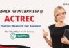 Life Science Jobs: ACTREC Recruitment 2025 - Seeking Research Lab Assistant | BSc/ MSc/ MTech in Life Sciences | Life Science Career