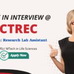 Life Science Jobs: ACTREC Recruitment 2025 - Seeking Research Lab Assistant | BSc/ MSc/ MTech in Life Sciences | Life Science Career