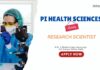 Life Science Jobs: PI Health Sciences Ltd is Hiring a Research Scientist | MSc Life Science Candidates Apply Now for Research Jobs