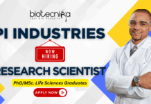 Research Scientist Biologicals job in crop protection – life science & microbiology careers