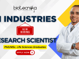 Research Scientist Biologicals job in crop protection – life science & microbiology careers