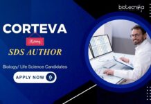 Biology Jobs at Corteva – Hiring in Hyderabad – Apply Now Biology Jobs: Corteva Agriscience is Hiring for an SDS Author | Life Science Candidates Apply Now for Corteva Career | Life Science Career