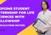 Biotechnology Student Internships 2025 | SGPGIMS Student Internships | Life Sciences Student Internships