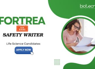 Fortrea Hiring Life Science Candidates – Apply Now for Safety Writer Jobs Life Science Jobs in Pune: Fortrea is Hiring Safety Writer | Life Science Candidates Can Apply Now | Fortrea Career