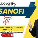 Sanofi clinical research jobs – R&D Competitive Intelligence Specialist for life science career growth
