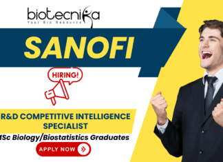 Clinical Research Jobs at Sanofi – R&D Competitive Intelligence Specialist Sanofi clinical research jobs – R&D Competitive Intelligence Specialist for life science career growth