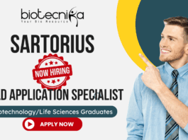 Biotechnology Jobs at Sartorius | Field Application Specialist Role Field Application Specialist job at Sartorius for biotechnology jobs and life science jobs in India.