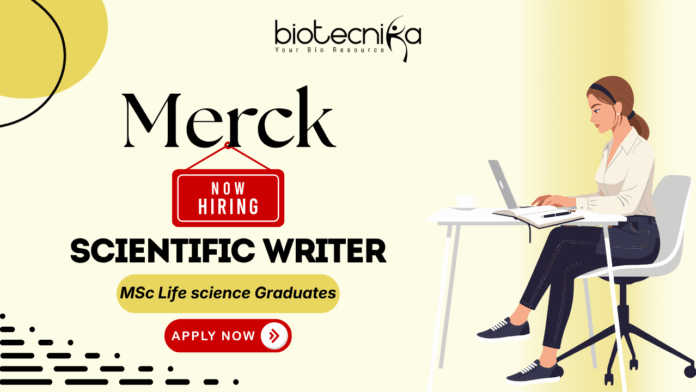 Scientific Writer Jobs at Merck Healthcare – Life Science Careers