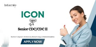 Life Science Jobs in Bangalore and Chennai: Icon is Hiring Senior CDC/CDC II - Life Science Candidates Apply Now for Icon Career