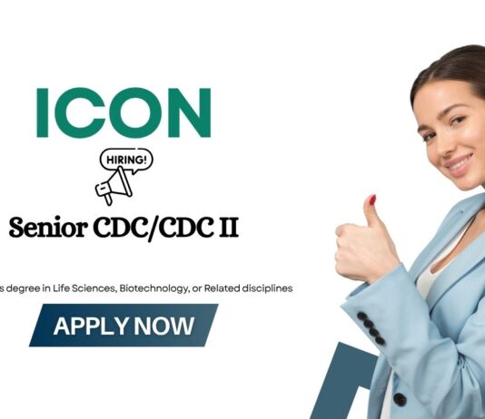 Life Science Jobs in Bangalore and Chennai: Icon is Hiring Senior CDC/CDC II - Life Science Candidates Apply Now for Icon Career