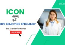 Life Science Jobs: Icon is Hiring Site Selection Specialist | Apply Now for Icon Career | Life Science jobs in Bangalore