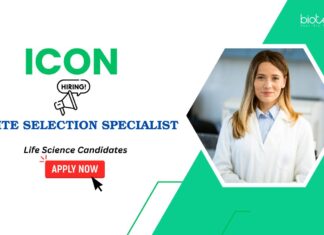 Life Science Jobs at Icon – Apply Now for Icon Career Life Science Jobs: Icon is Hiring Site Selection Specialist | Apply Now for Icon Career | Life Science jobs in Bangalore