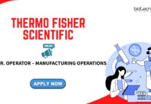 Thermo Fisher is Hiring Life Science Candidates – Apply Online Life Science Jobs: Thermo Fisher is hiring a Sr. Operator Bangalore | Apply Now for Career in Biotech | Thermo Fisher career