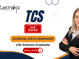 Clinical data management jobs – TCS Clinical Data Manager hiring for life science graduates