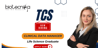 Clinical data management jobs – TCS Clinical Data Manager hiring for life science graduates