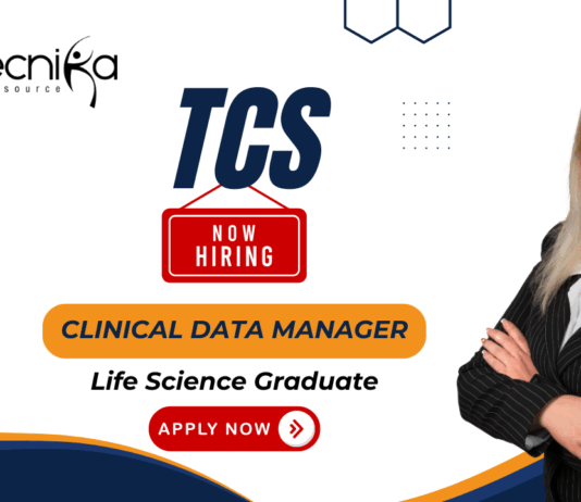 Clinical data management jobs – TCS Clinical Data Manager hiring for life science graduates