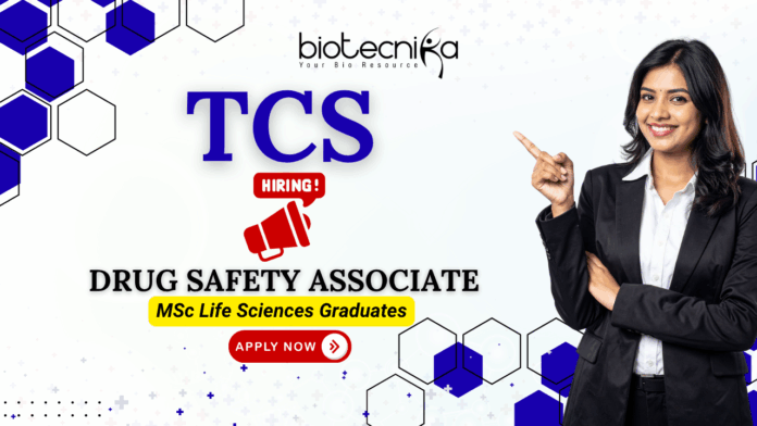 TCS pharmacovigilance jobs for life science jobs and clinical research job seekers. TCS pharmacovigilance jobs for life science jobs and clinical research job seekers.