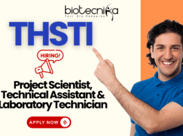 THSTI Recruitment 2025 for biotech careers and life science jobs in India