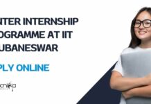 Winter Internship For Basic Sciences at IIT Bhubaneswar – Apply Online IIT Bhubaneswar Winter Internships 2025