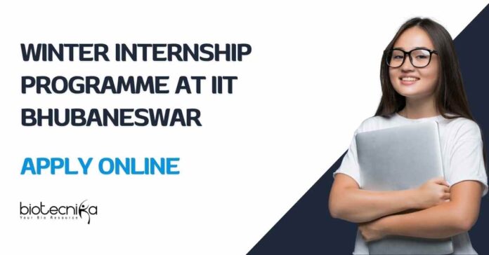 IIT Bhubaneswar Winter Internships 2025 IIT Bhubaneswar Winter Internships 2025