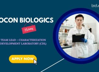 Life Science Jobs in Bangalore: Biocon Biologics is Hiring a Team Lead – CDL | Apply Now for Biocon Career
