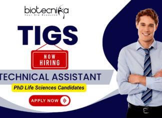 Technical Assistant Recruitment | Microbiology Jobs at TIGS Technical Assistant recruitment at TIGS for microbiology jobs and life science job applicants.
