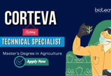 Agriculture Jobs in Corteva at Hyderabad – Apply Now Agriculture Jobs In Hyderabad: Corteva is Hiring a Technical Specialist | Masters in Agriculture Apply Now | Corteva Career