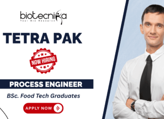 Tetra Pak Process Engineer – Food Tech Job in Pune | Food Technology Careers